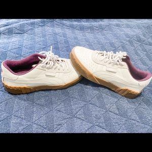 Cali Outdoor Hustle Perforated Lace Up Sneakers